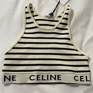 Very popular Celine stripped crop top